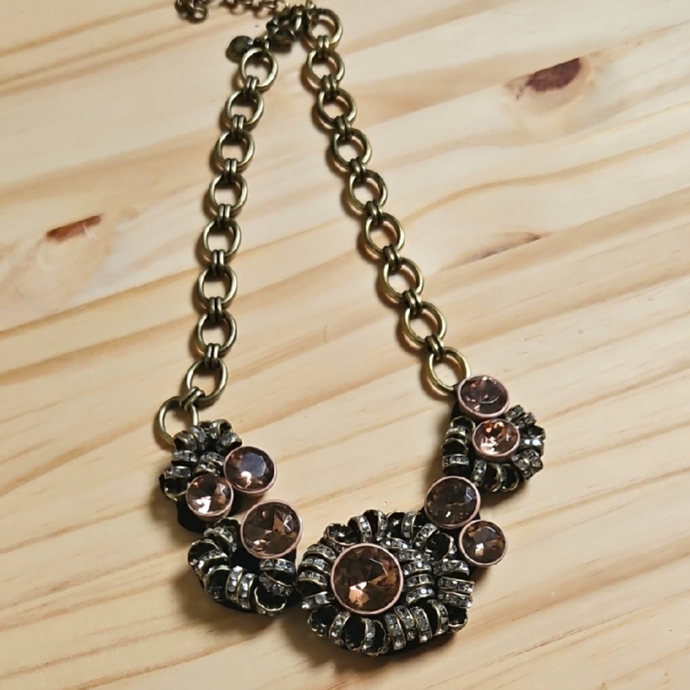 Brulee Necklace, Vtg
